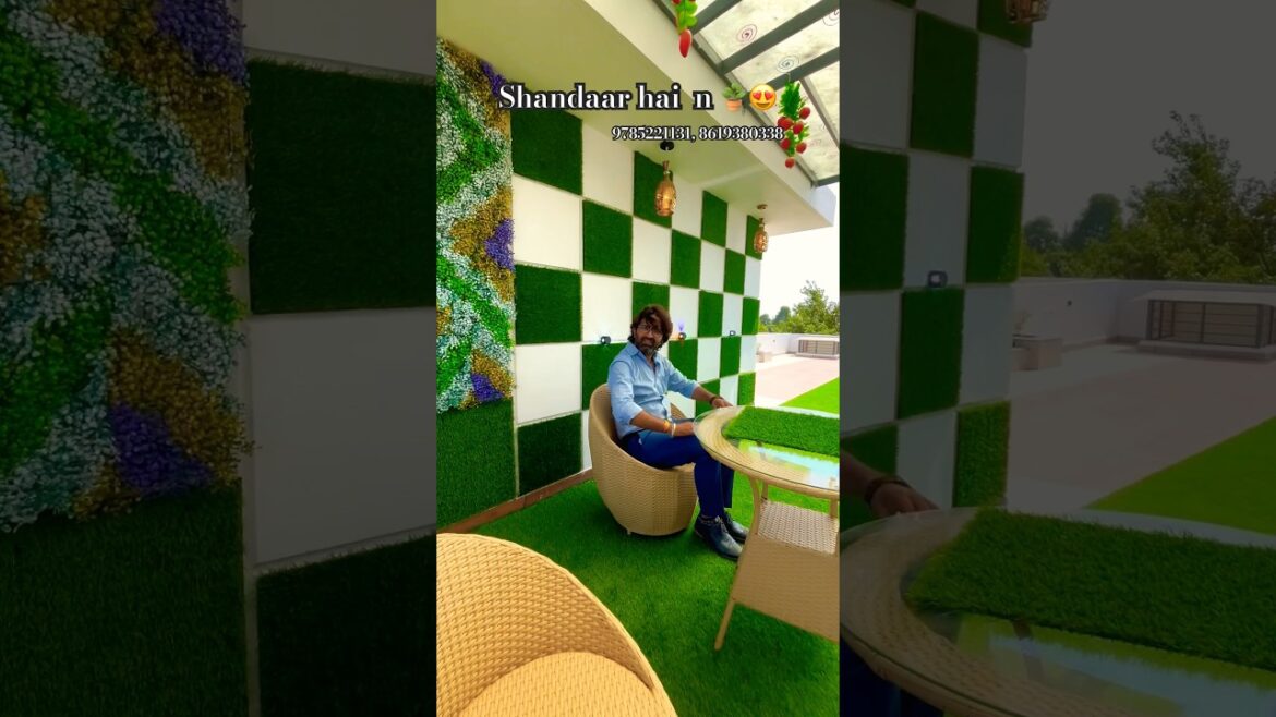 Luxury house design | Rooftop Garden design | modern interior #shorts #home #shortvideo