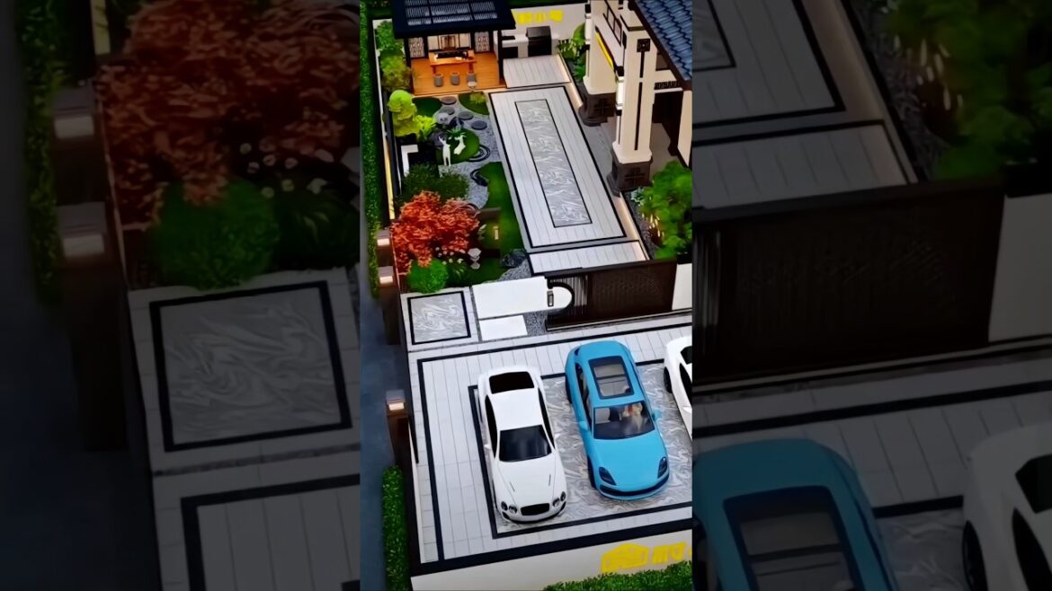 Big courtyard design🏡 #shorts #homedecor #interiordesign #3d Big courtyard design🏡 #shorts #homedecor #interiordesign #3d