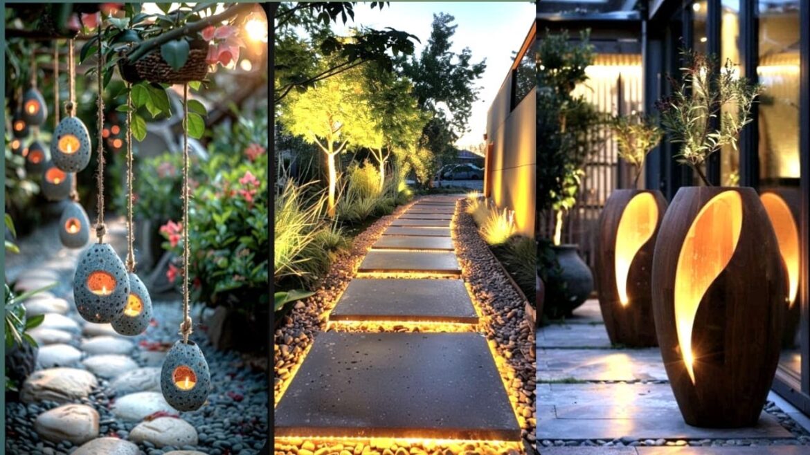DIY Garden Lighting Ideas for a Cozy and Magical Nighttime Oasis