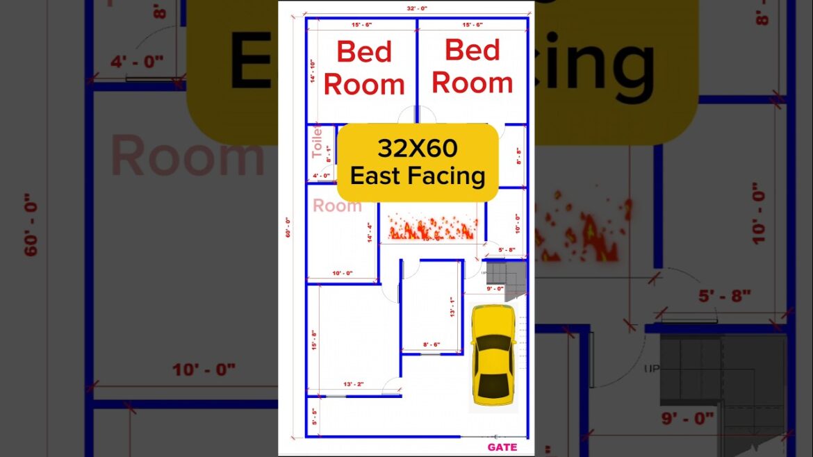 32X60 East Facing House Plan | 32 By 60 Me Ghar Ka Naksha | 32 60 Poorab Mukhi Ghar Ka Naksha#shorts 32X60 East Facing House Plan | 32 By 60 Me Ghar Ka Naksha | 32 60 Poorab Mukhi Ghar Ka Naksha#shorts