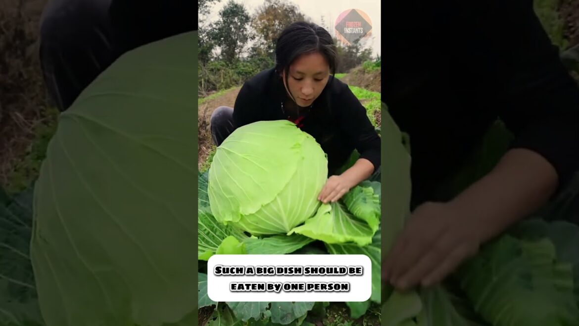 This vegetable is too big right? #shorts