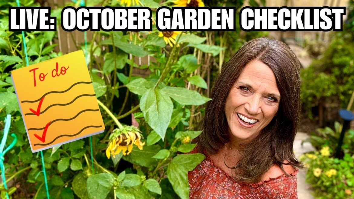 🎃LIVE: October Vegetable Garden Checklist: Are You Ready for Winter?