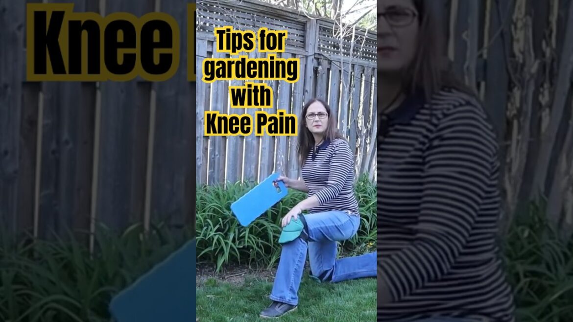 Tips for Gardening with Knee Pain