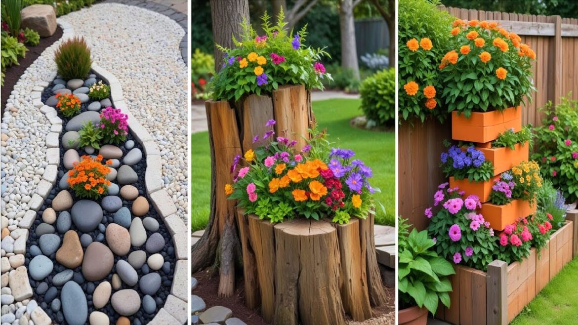 Creative Garden Ideas: Transform Your Outdoor Space with Logs, Pallets, Trellises & More! Creative Garden Ideas: Transform Your Outdoor Space with Logs, Pallets, Trellises & More!