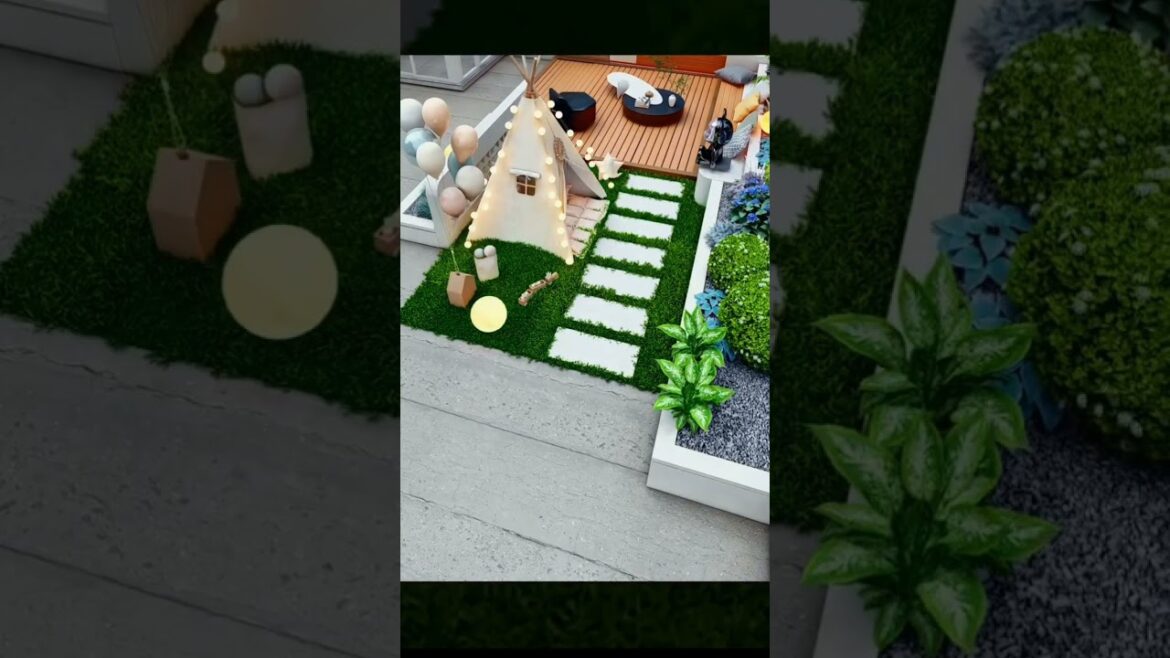 Transforming My Roof into a Tropical Paradise! #shorts Transforming My Roof into a Tropical Paradise! #shorts