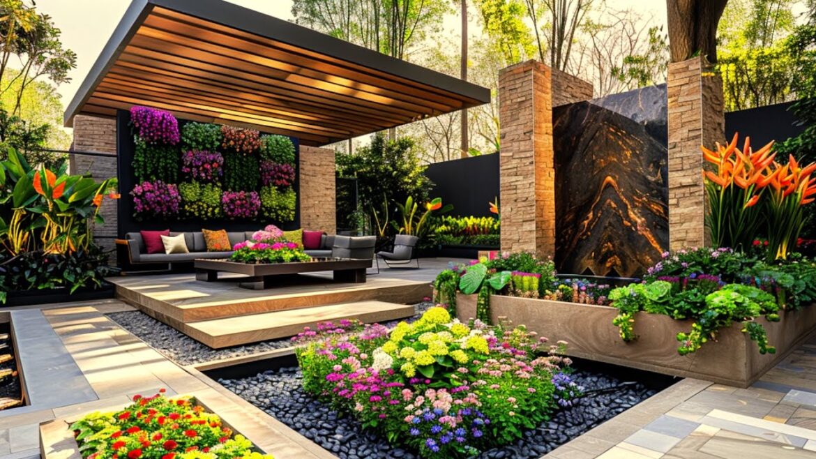 Designing Beautiful Oasis Gardens in Your Backyard | Creative Landscape Ideas