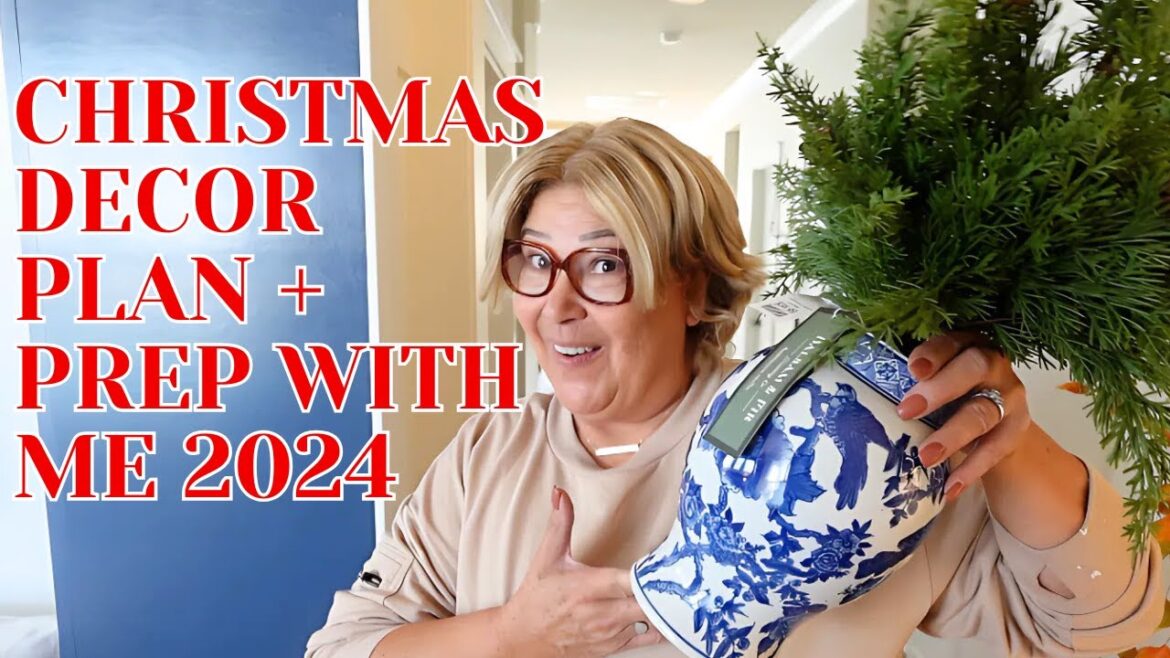 CHRISTMAS DECOR PLAN + PREP WITH ME 2024 CHRISTMAS DECOR PLAN + PREP WITH ME 2024
