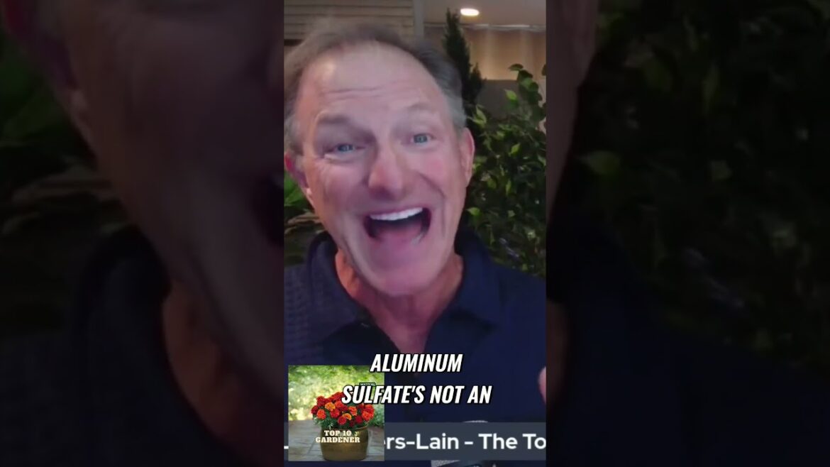 Boost Your Plants' Beauty with Aluminum Sulfate!