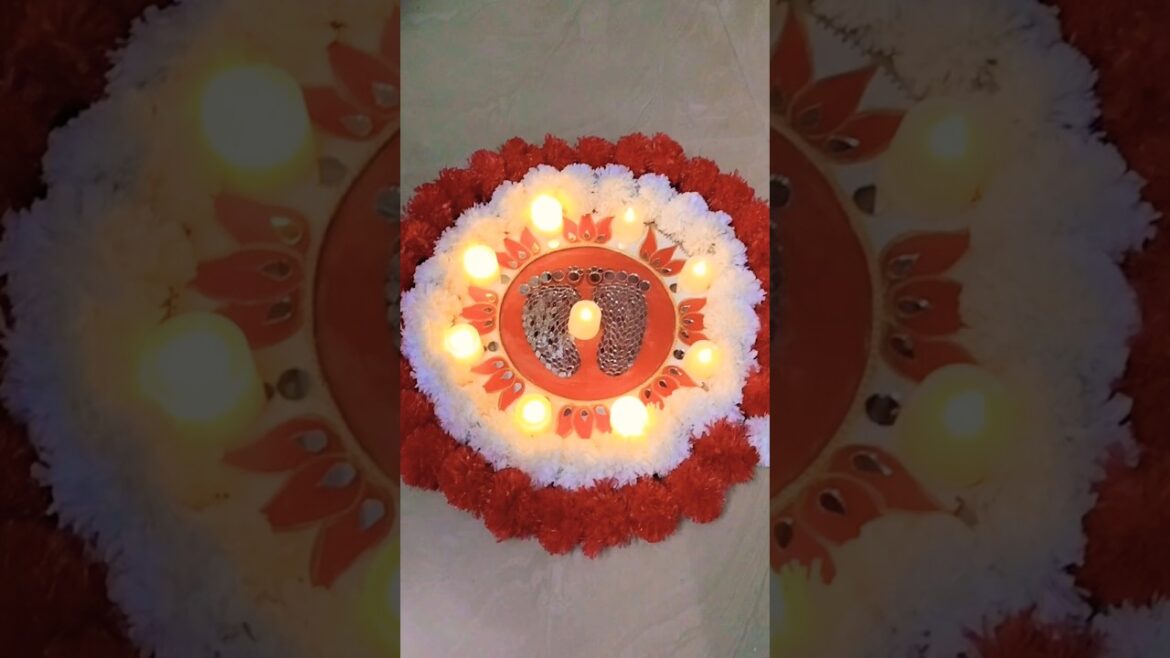 Rangoli for Dhanteras #trending #maalaxmi #shorts #viral #ytshorts #rangoli