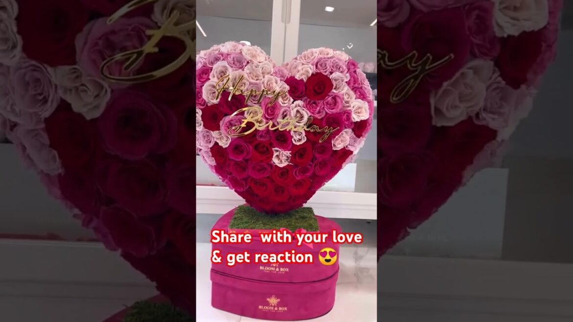 Floral hacks | Viral floral heart 😍😍