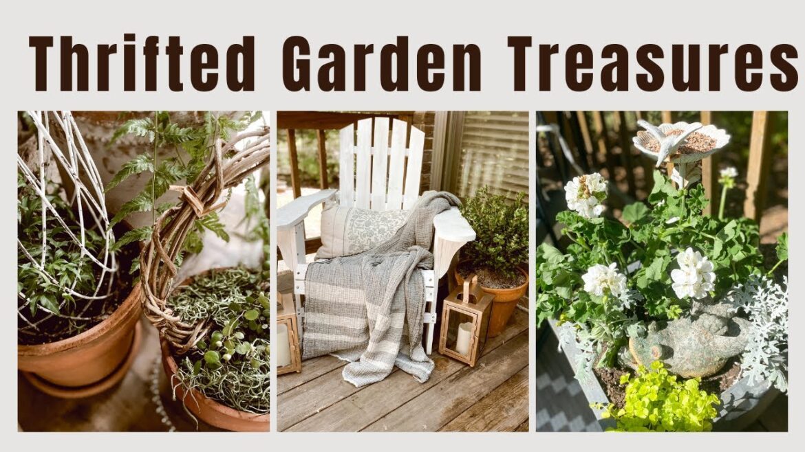Garden Thrift Store Treasures~Ideas For Treasures to Thrift For Your Garden Garden Thrift Store Treasures~Ideas For Treasures to Thrift For Your Garden