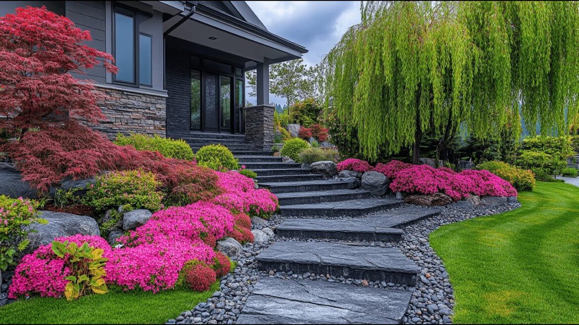 Create a Front Yard Garden Paradise – Inspiring Ideas for a Beautiful and Relaxing Outdoor Space Create a Front Yard Garden Paradise - Inspiring Ideas for a Beautiful and Relaxing Outdoor Space