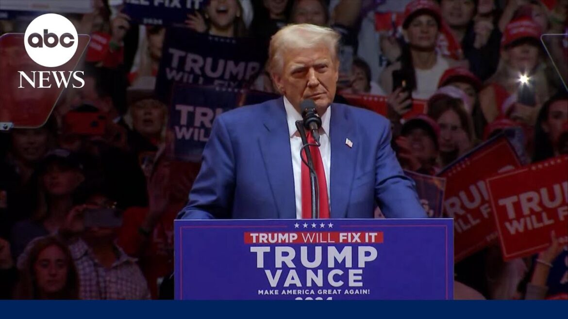 Trump holds rally at Madison Square Garden Trump holds rally at Madison Square Garden