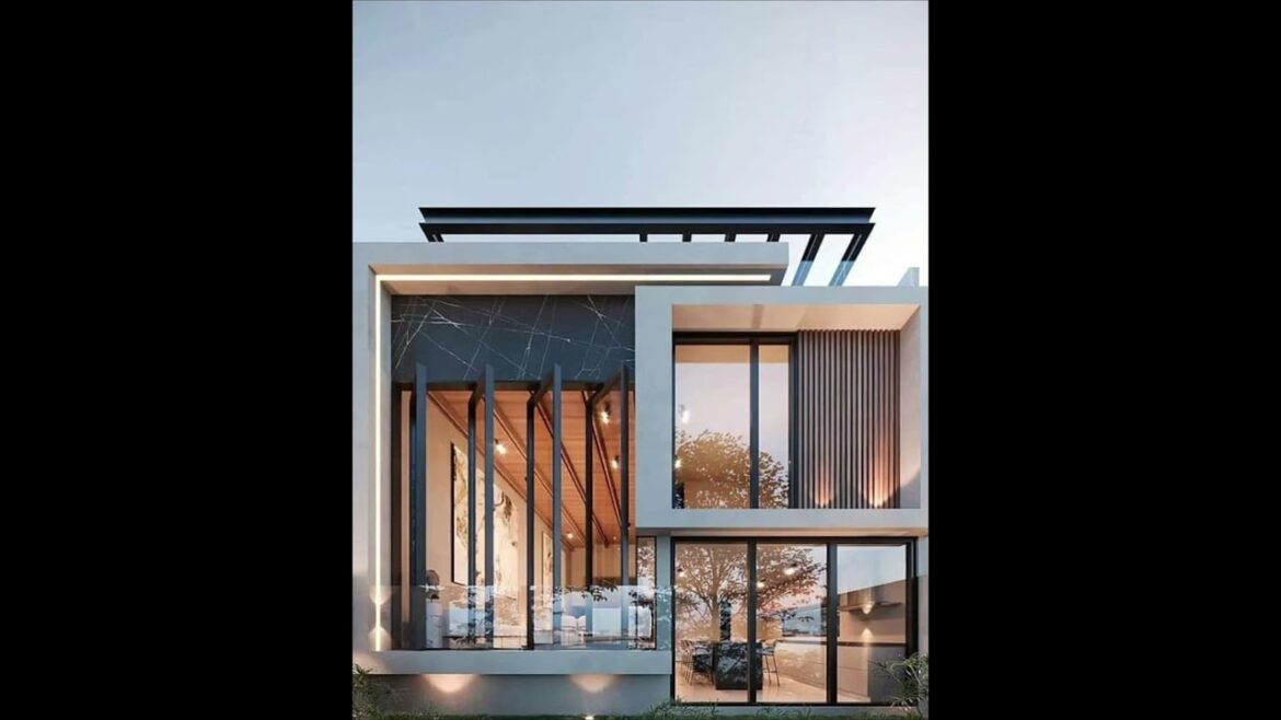 Modern 3D Front Elevation |  3D Visualizations & Architectural Wonders | Luxury Home Design | #Home