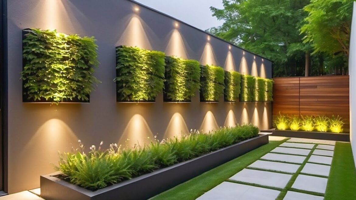 100 Backyard Boundary Fence Designs 2024 Home Garden Wall Design Ideas | Garden Wall Decorations P2