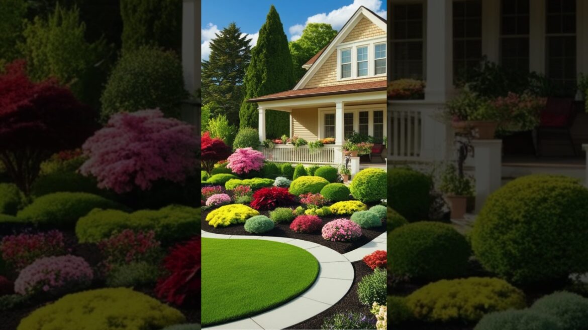 Discover Your DREAM Beautiful Home Garden Landscape Idea! #shortsfeed