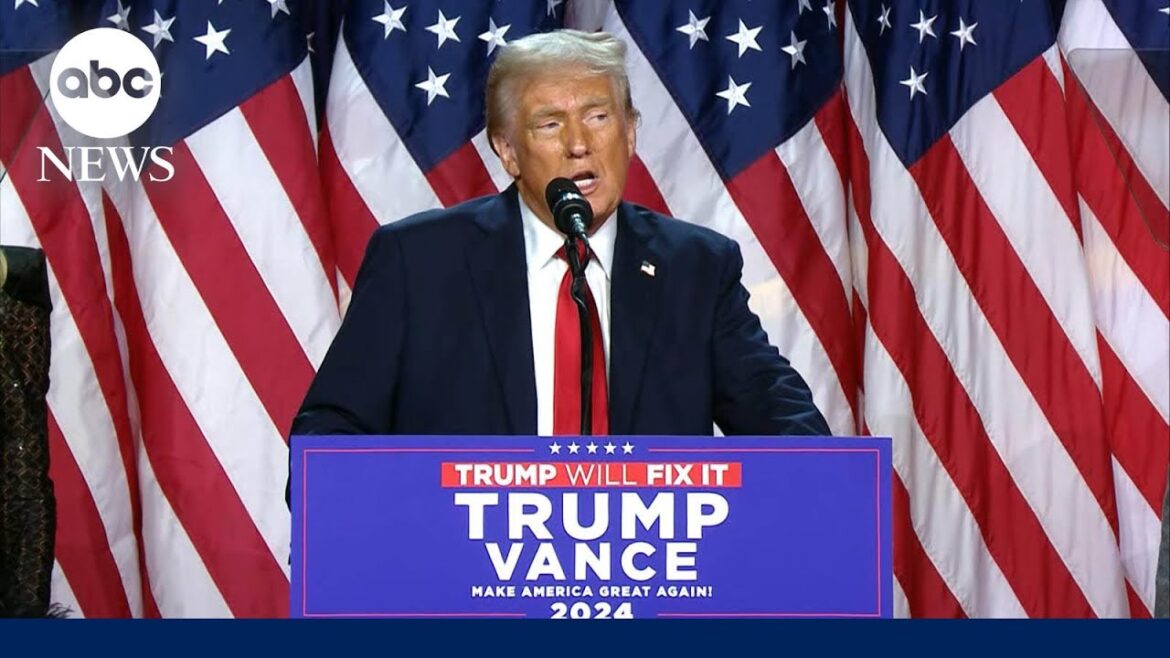 FULL SPEECH: Trump declares victory in 2024 presidential election FULL SPEECH: Trump declares victory in 2024 presidential election