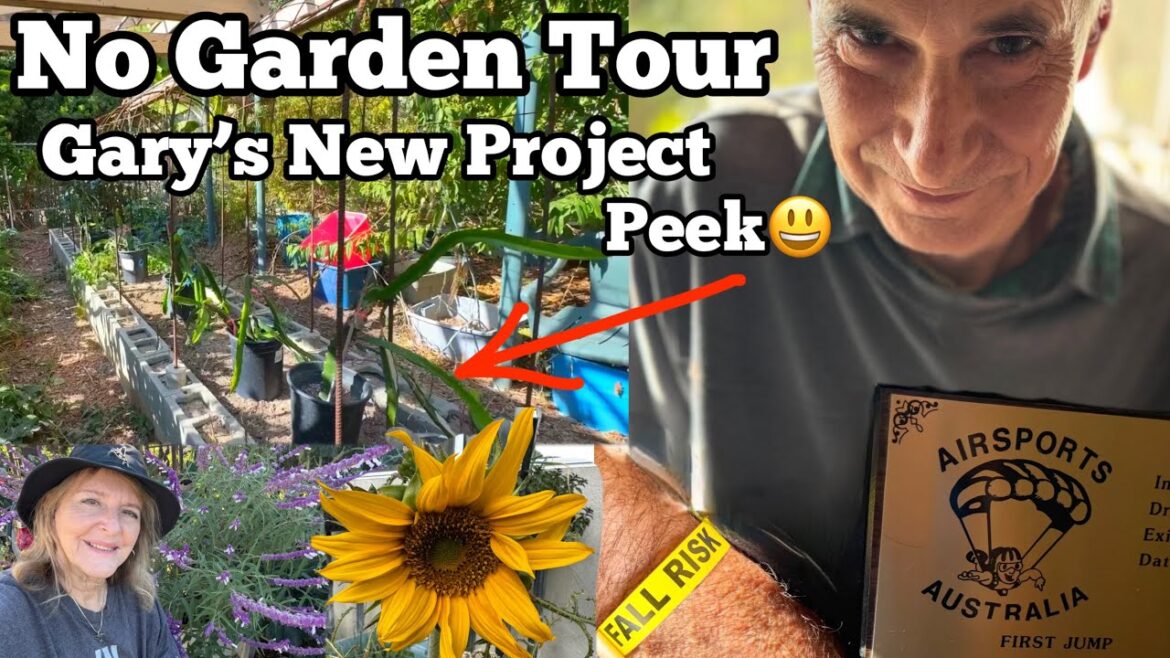 NO Garden Tour, Walkabout Gary’s Wild Vegetables, Gardening Tips, Quick Hose Repair* Surgery Update