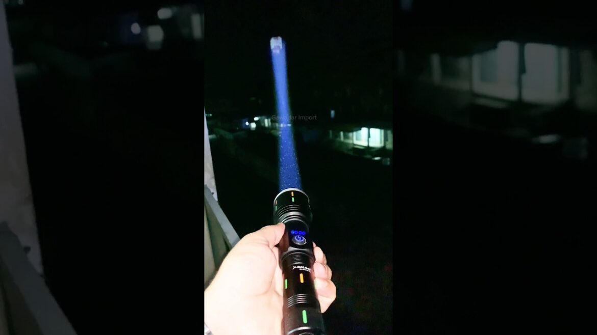 Powerful Flashlight | Cool Gadget LED Torch #foryou #torch #shorts #flashlight #light #coolgadgets