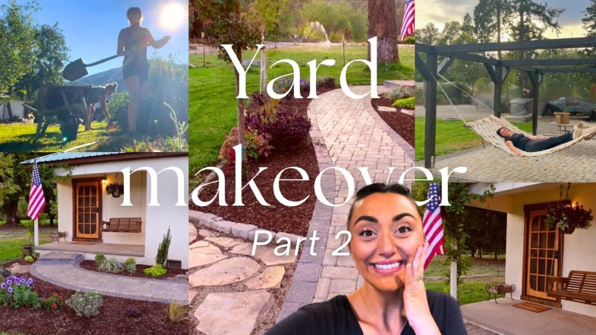 DIY Yard Makeover Part 2 | Making Our Yard a Paradise | Vacation at Home
