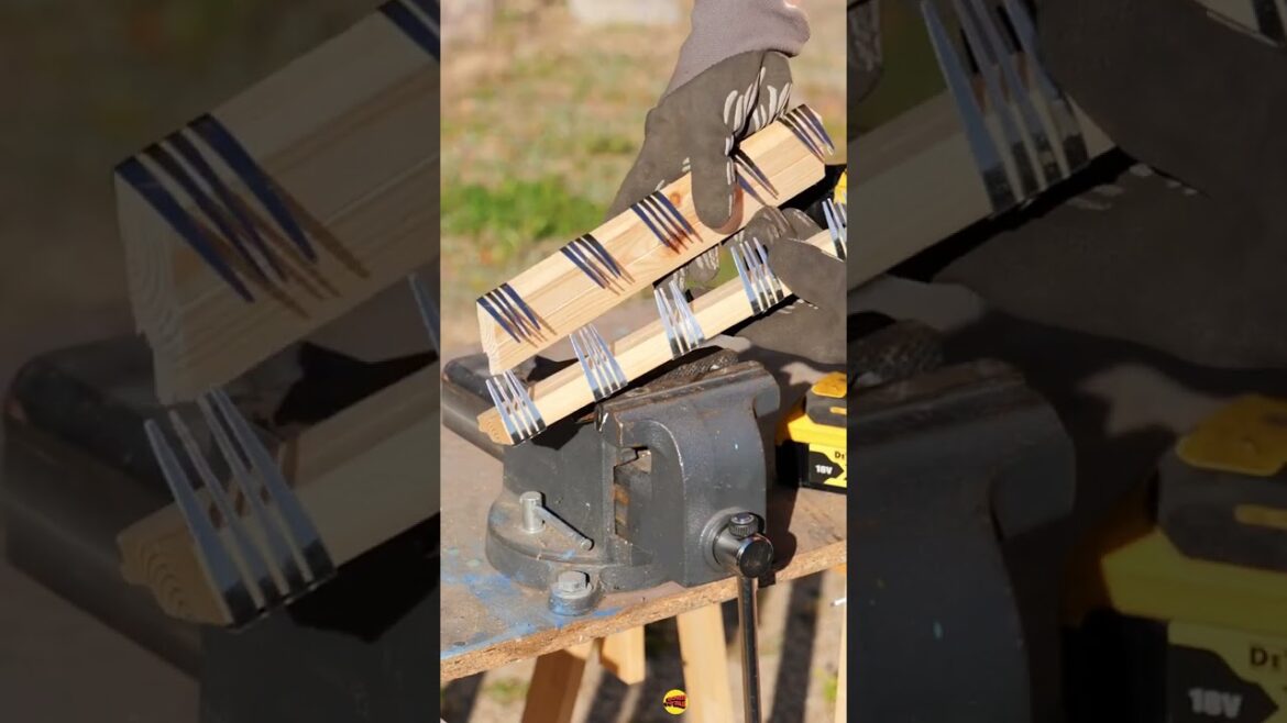 How to Upcycle Old Forks into Practical Garden Tool
