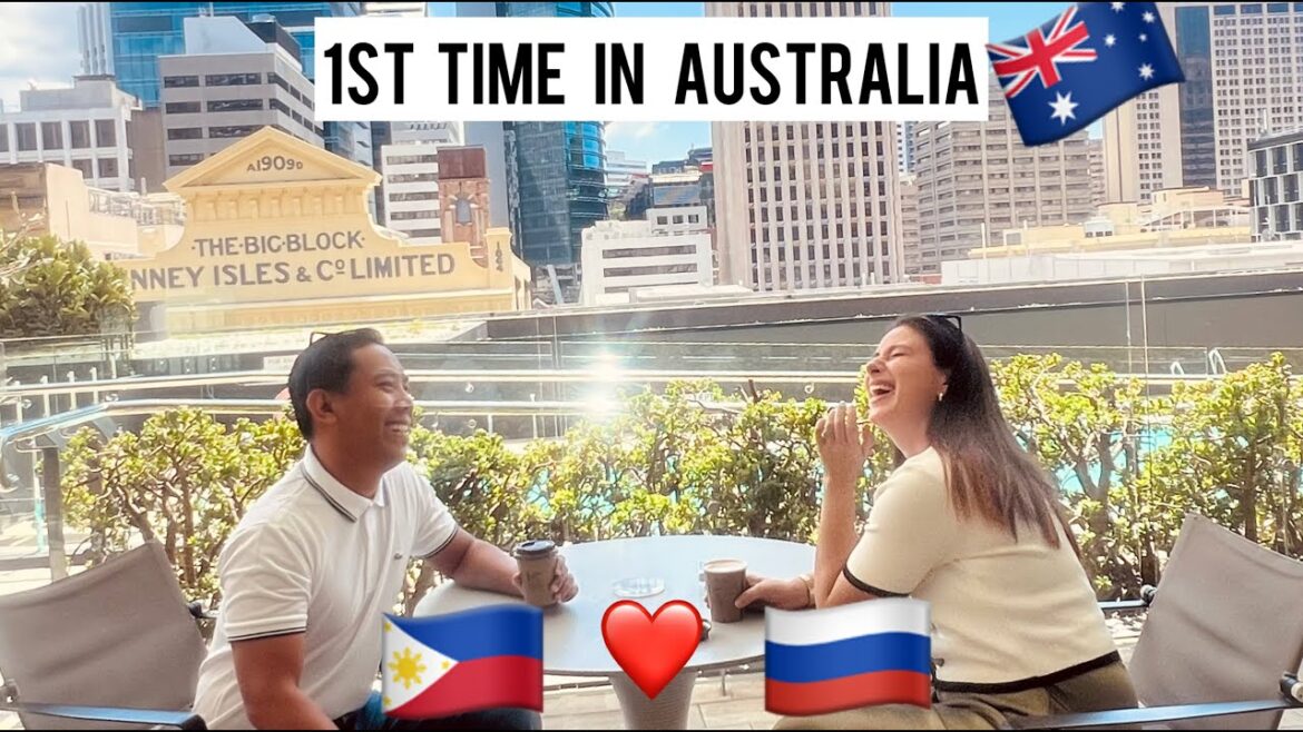 Filipino Russian Couple Goes to AUSTRALIA