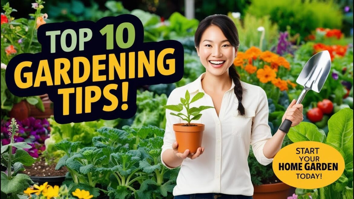 Top 5 DIY Gardening Hacks Every Home Gardener Needs! gardening tips for beginners Top 5 DIY Gardening Hacks Every Home Gardener Needs! gardening tips for beginners