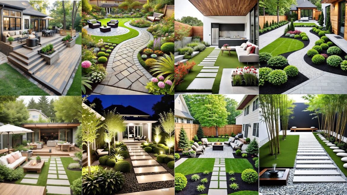 Top 100 Garden Design Trends 2024 | Best Backyard Landscaping Ideas Front Yard Garden Wall Design