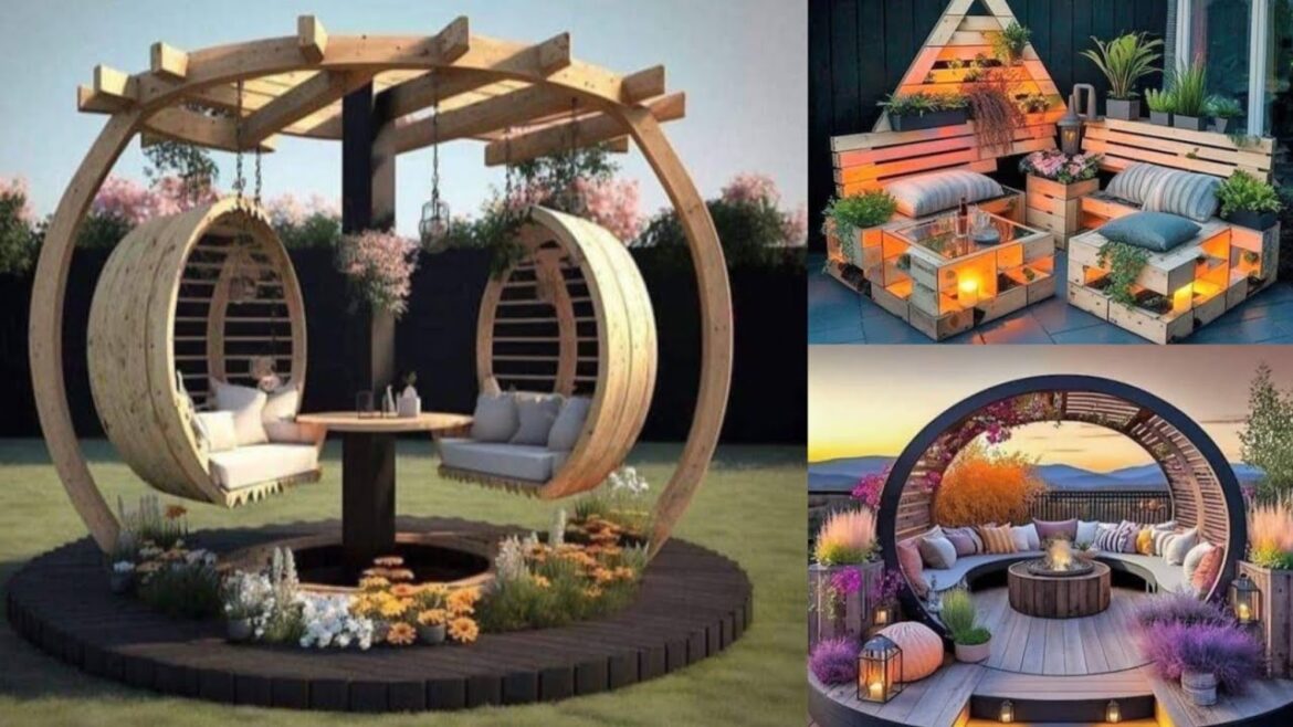 Amazing DIY Backyard Sitting Area | outdoor sitting area ideas | backyard landscaping ideas | patio