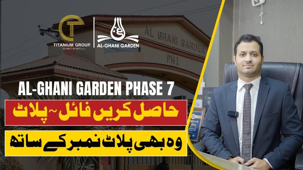 Al Ghani Garden Phase 7 | Dream Homes with Easy Installments | Titanium Group