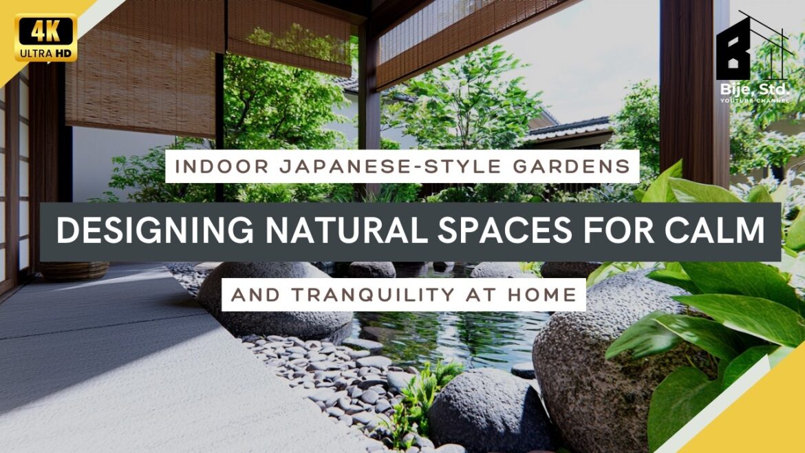 Indoor Japanese-Style Gardens Designing Natural Spaces for Calm and Tranquility at Home