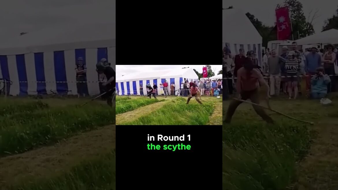 Traditional SCYTHE Takes On Modern LAWNMOWER, The Winner Will Shock You! PART 1 Traditional SCYTHE Takes On Modern LAWNMOWER, The Winner Will Shock You! PART 1