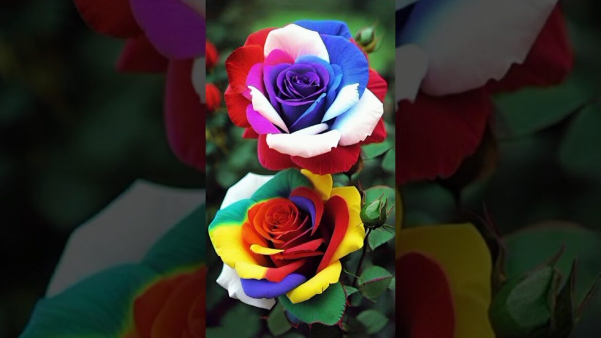World’s Most Colorful Roses