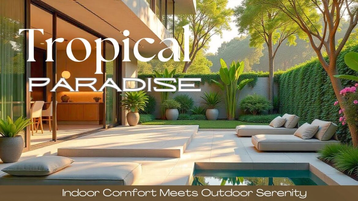 Tropical Dream Home: Open-Plan Living with Lush Courtyards & Indoor-Outdoor Bliss Tropical Dream Home: Open-Plan Living with Lush Courtyards & Indoor-Outdoor Bliss