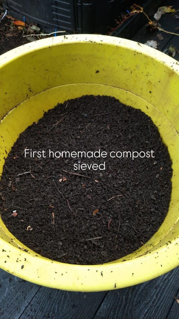 First time composting First time composting