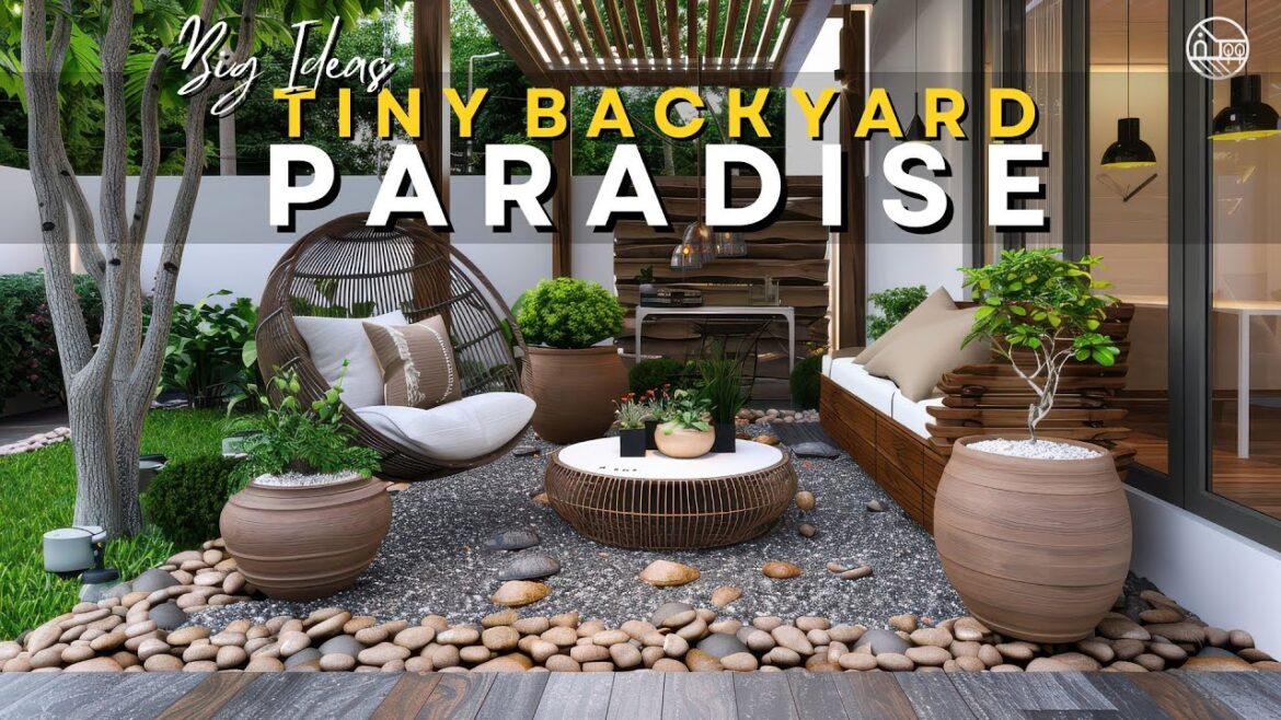 Tiny Backyard? Genius Ideas for Outdoor Living Spaces Decor