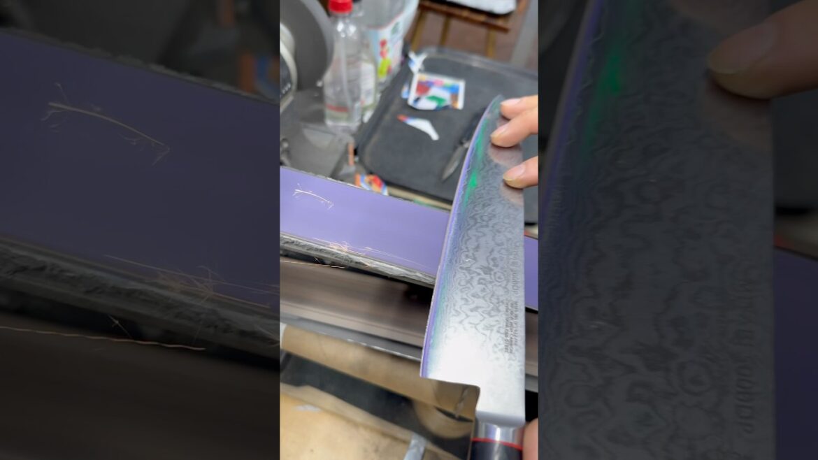 Sharpening miyabi knife