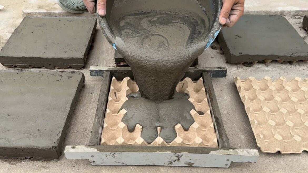 Amazing Ideas From Cement And Egg Trays, Make Your Own Dream Garden Easily Amazing Ideas From Cement And Egg Trays, Make Your Own Dream Garden Easily