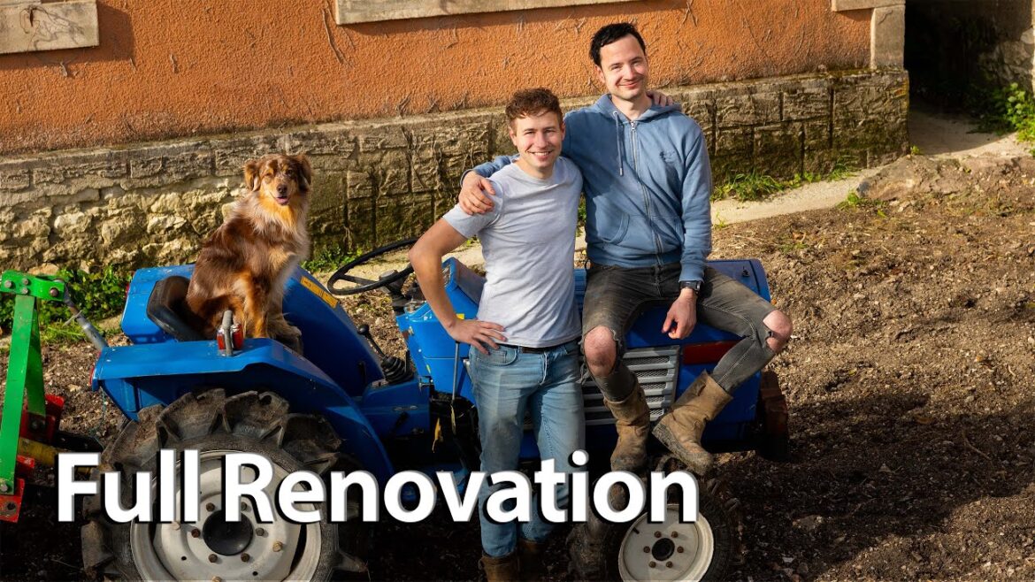 Our Secret Garden Makeover, Renovating in Perfect Weather