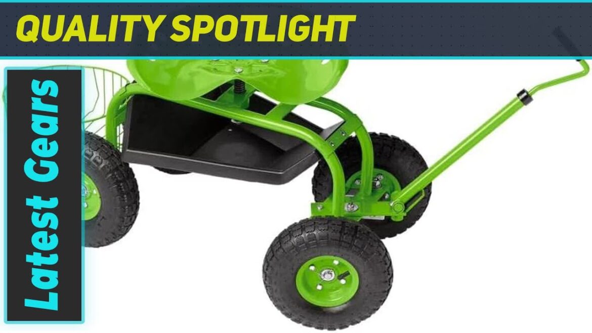 Deluxe Tractor Scoot: BEST Garden Cart for Seniors?