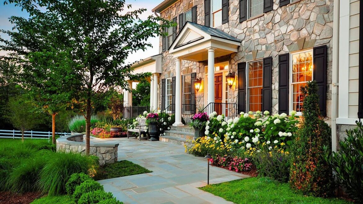 COOL! 100+ FRONTYARD SIDEWALK DESIGN IDEAS | FRONT YARD LANDSCAPING FOR WALKWAY PATHWAY INSPIRATION