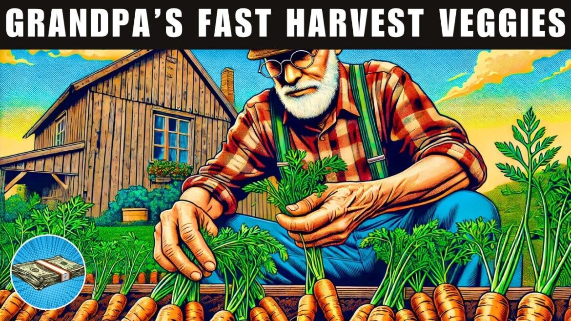 Grandpa's Gardening Hacks - 29+ Fast Growing Veggies You Can Harvest in Under 1 Month