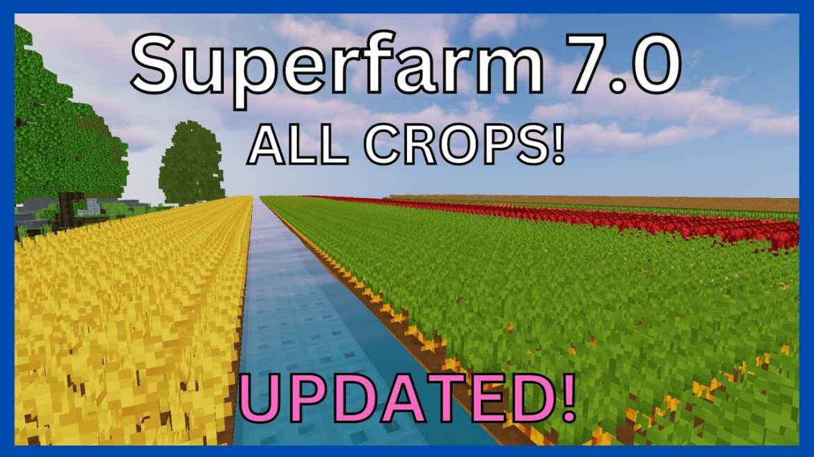 Superfarm 7.0! Garden Hypixel Skyblock!