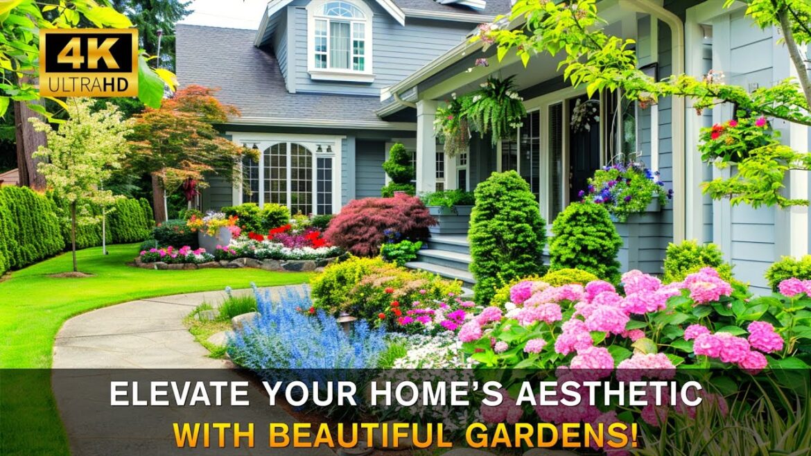 Front Yard Garden Ideas: Beautiful Front Yard Landscape