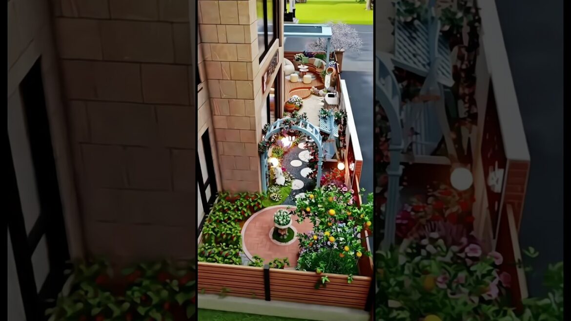 Small Courtyard design😍 #shorts #homedecor #interiordesign #animation Small Courtyard design😍 #shorts #homedecor #interiordesign #animation