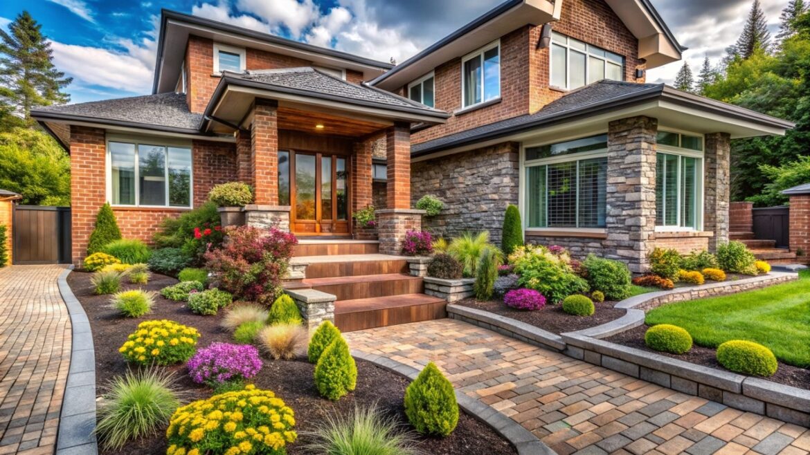 Brick Landscaping Ideas for a Stunning Front Yard Makeover!