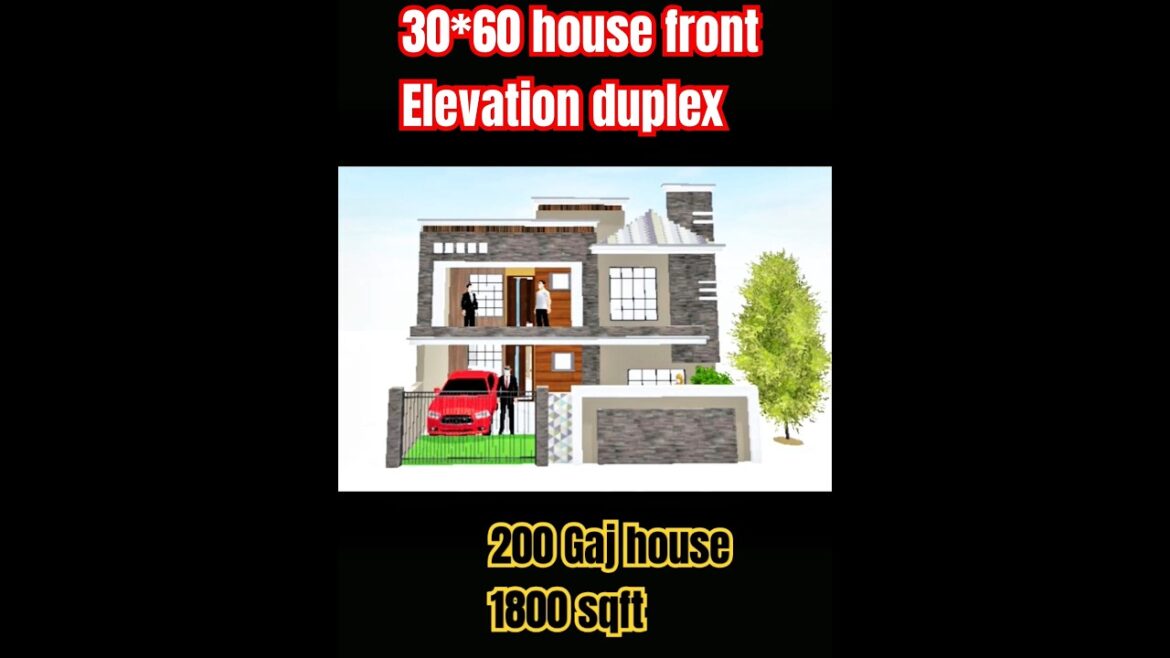 30×60 house design l 4bhk house elevation l car parking+garden🔥🔥 l #shorts #viralvideo #ytshorts 30×60 house design l 4bhk house elevation l car parking+garden🔥🔥 l #shorts #viralvideo #ytshorts