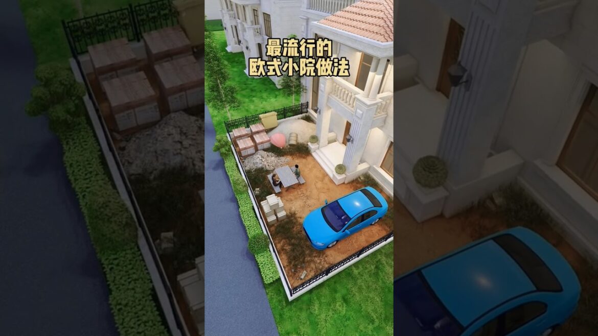 New model home front garden design #shots #trending #youtube shorts