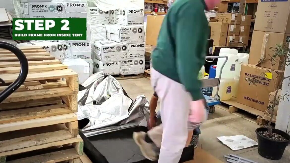 Grow Indoors All Year Round with Complete 3×3 Tent Kit Grow Indoors All Year Round with Complete 3x3 Tent Kit