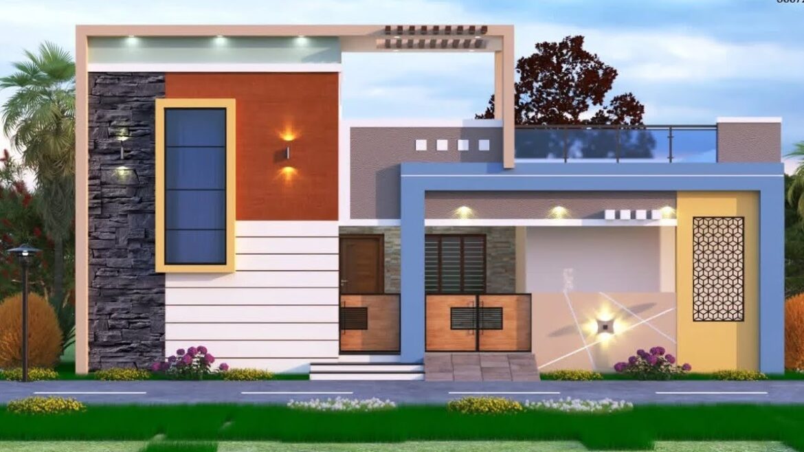 +20 Modern House Front Wall Designs 2024 | Latest Outdoor Wall Tile & House Exterior Wall Designs